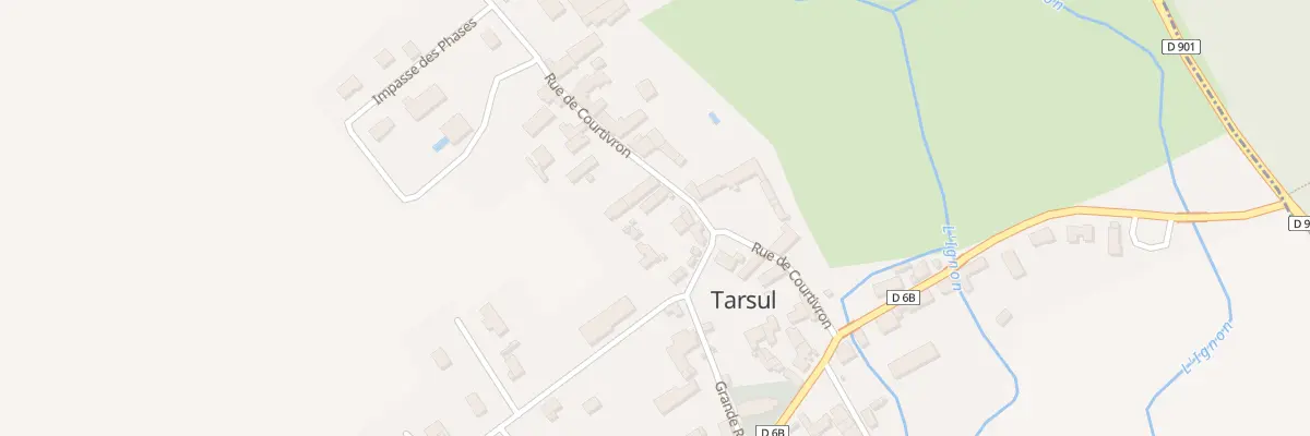 Plan du 13 Rue de Courtivron à Tarsul