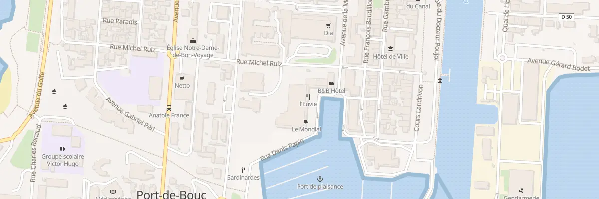 Plan du 9407 Res Les Maisons du Port à Port-de-Bouc