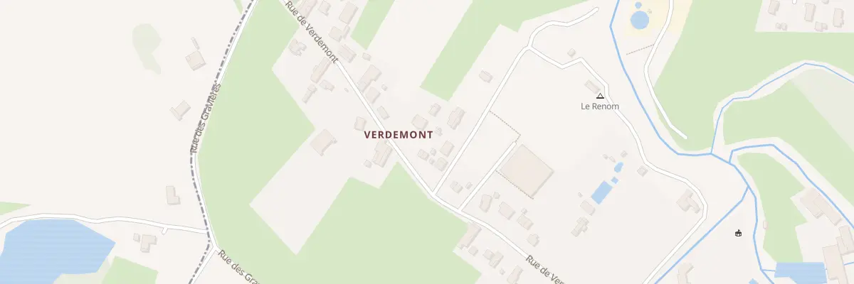 Plan du 268 Rue de Verdemont à Vonnas