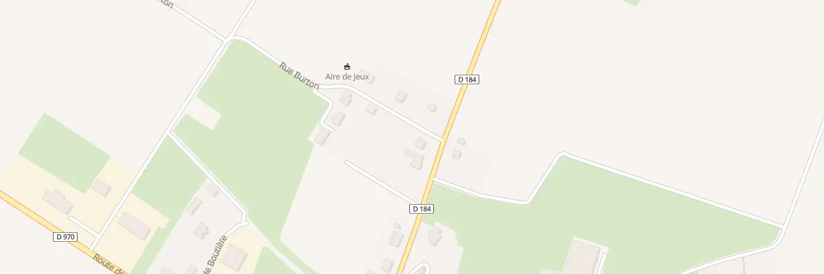 Plan du 1 Rue Burton à Allerey-sur-Saône