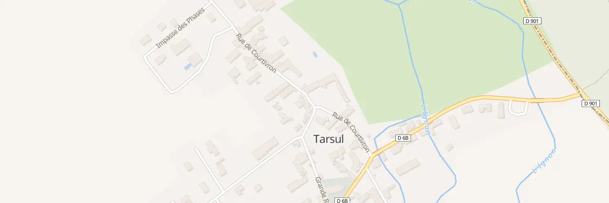 Plan du 9002 Rue de Courtivron à Tarsul