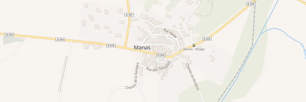 Plan du 5078 Le Village à Manas