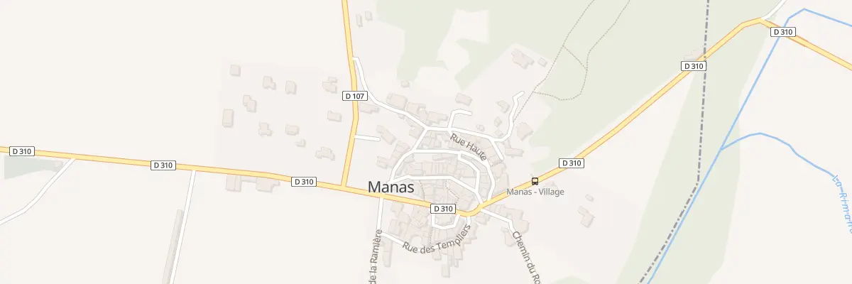 Plan du 120 Rue des Remparts à Manas