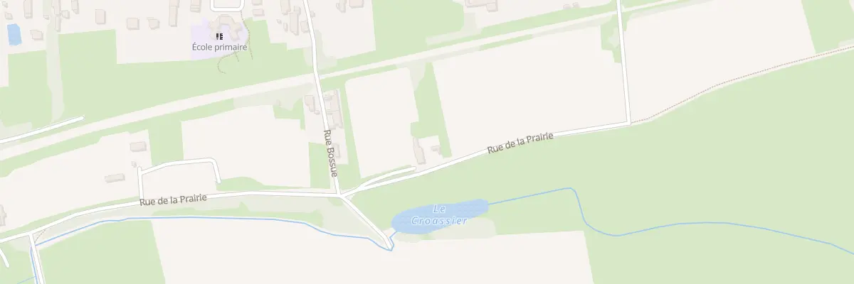 Plan du 5 Rue de la Prairie à Allerey-sur-Saône