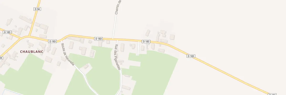 Plan du 11B Rte de Saint Martin à Saint-Gervais-en-Vallière