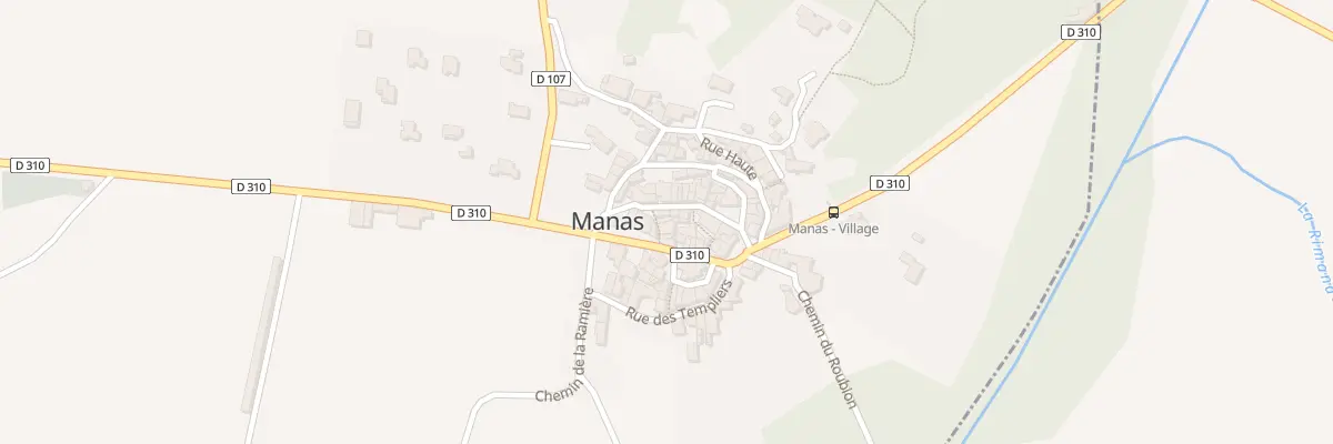 Plan du 5018 Le Village à Manas