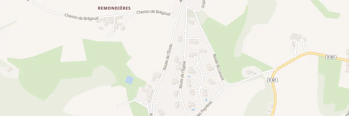 Plan du 525 Rte de l’Eglise à Saint-Martin-d’Août