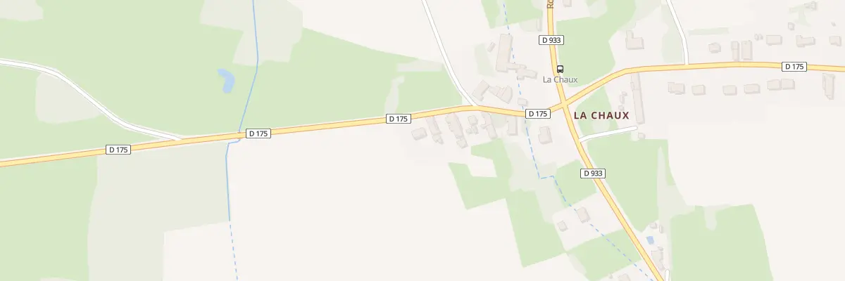 Plan du 174 Rte de l’Abergement à Cuisery