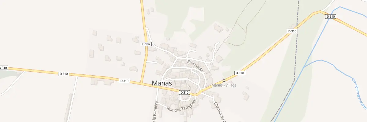 Plan du 5207 Le Village à Manas