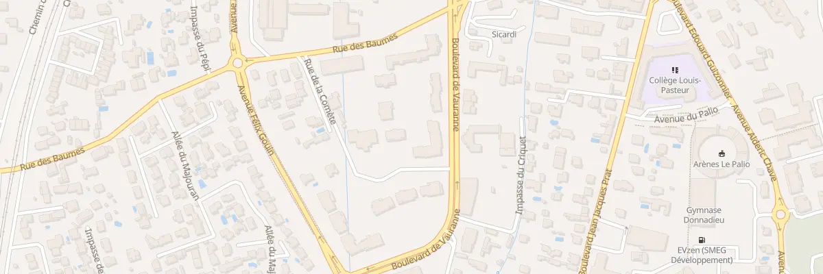 Plan du 8 Rue de la Comète à Istres