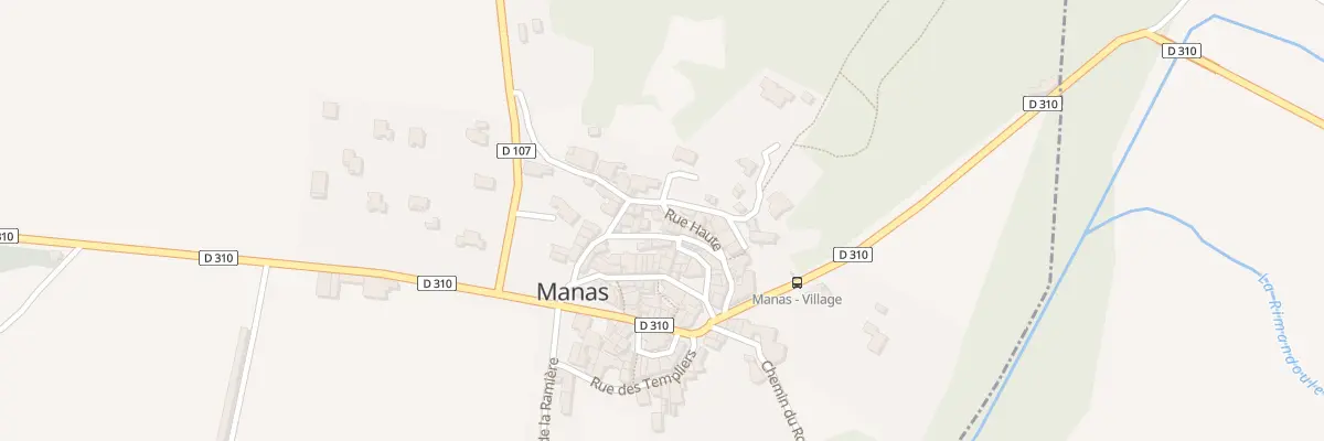 Plan du 5206 Le Village à Manas