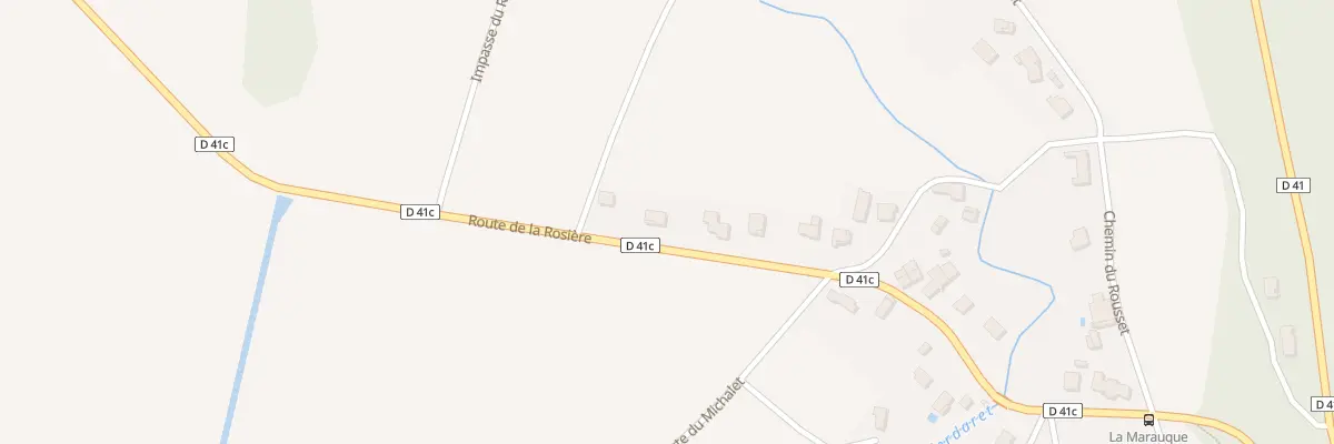 Plan du 776 Rte de la Rosiere à Eyzin-Pinet