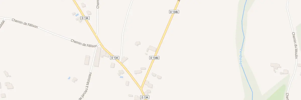 Plan du 565 Rte de Moissieu à Pact