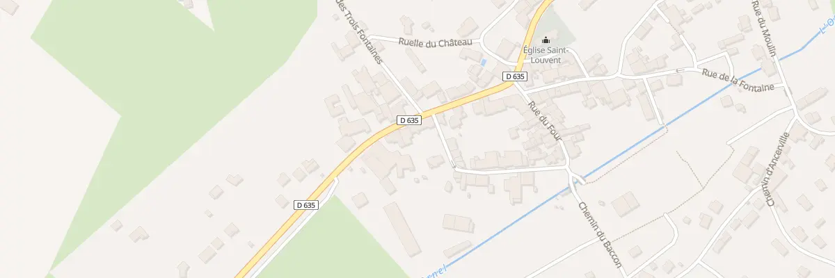 Plan du 6 Rte de Bar - le - Duc à Chancenay