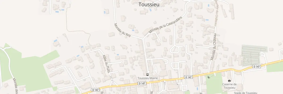 Plan du 15 Mte du Roy à Toussieu