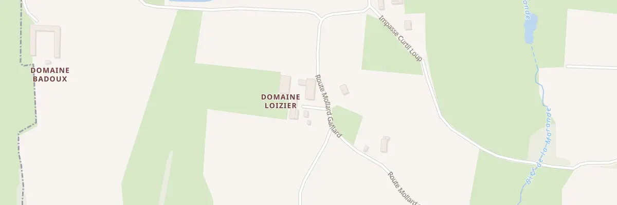 Plan du 581 Rte Mollard Gaillard à Chavannes-sur-Reyssouze