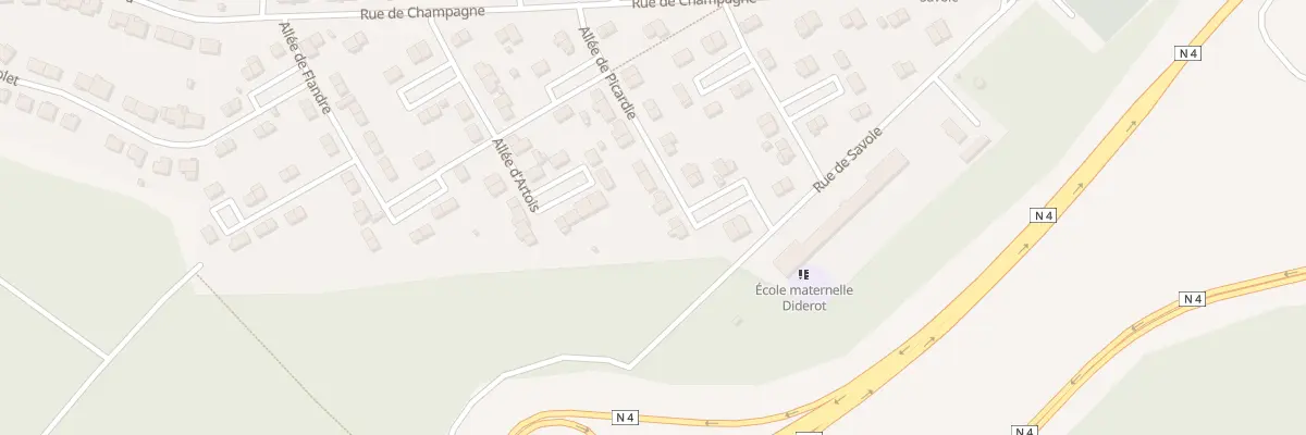 Plan du 24 All de Picardie à Saint-Dizier