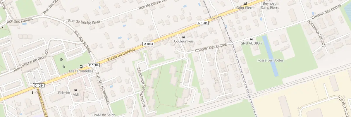 Plan du 5471 Res Saint Maurice Bat B à Saint-Maurice-de-Beynost
