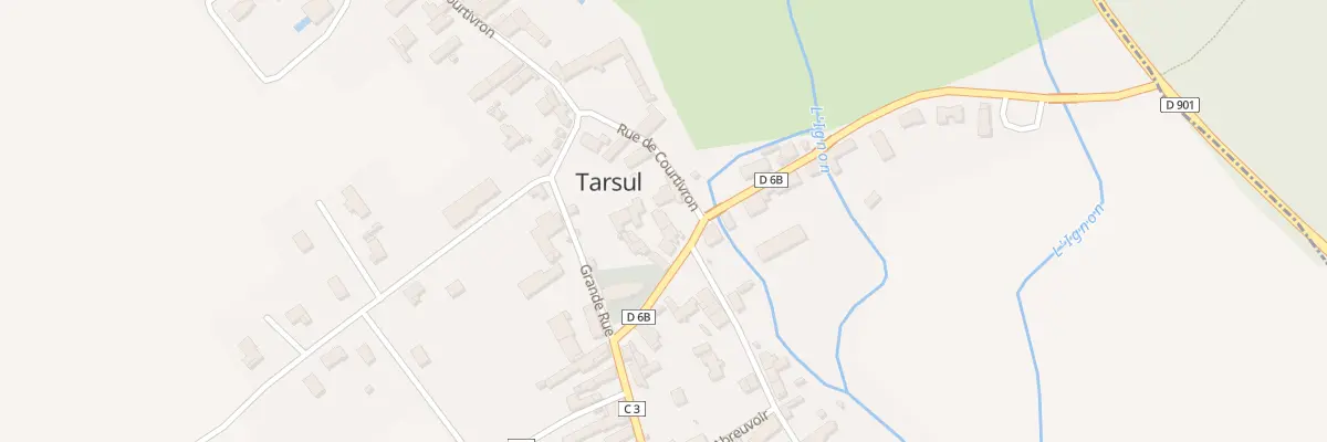 Plan du 1 Rue de Courtivron à Tarsul