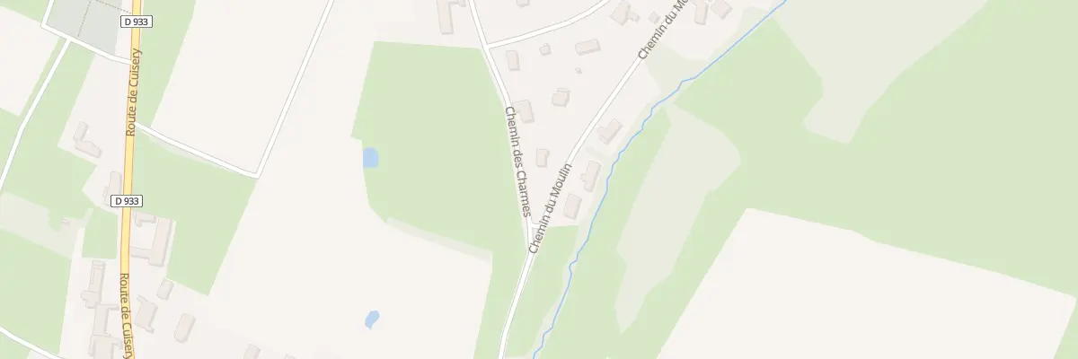 Plan du 303 Che du Moulin à Sermoyer