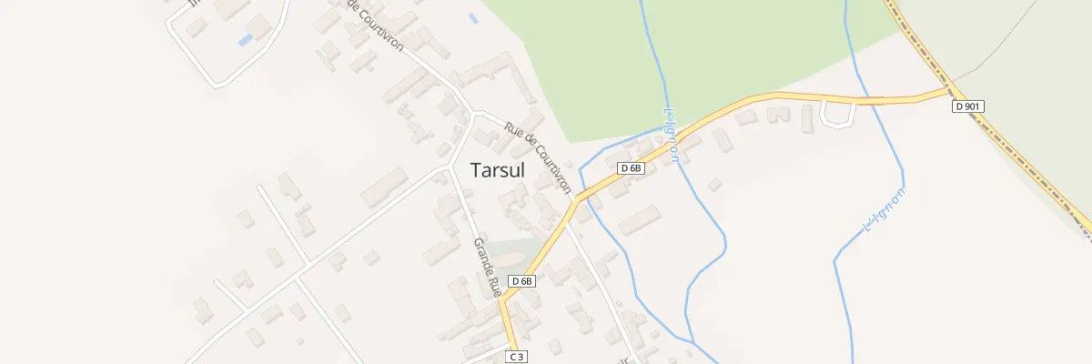 Plan du 3 Rue de Courtivron à Tarsul