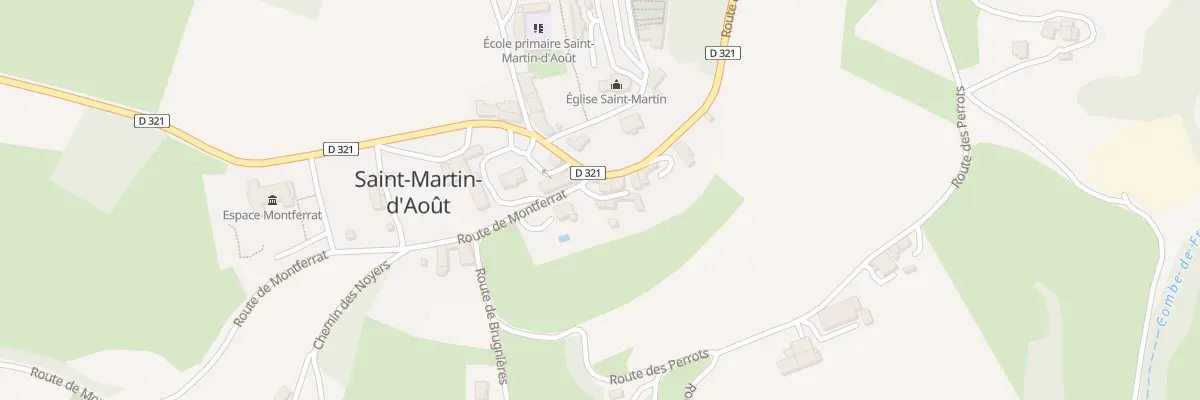 Plan du 5 Rte de Montferrat à Saint-Martin-d’Août