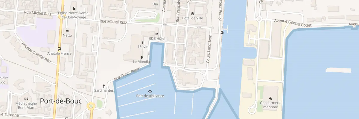 Plan du 62 Rue Gambetta à Port-de-Bouc