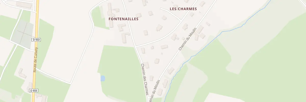 Plan du 52 Rue du Stade à Sermoyer