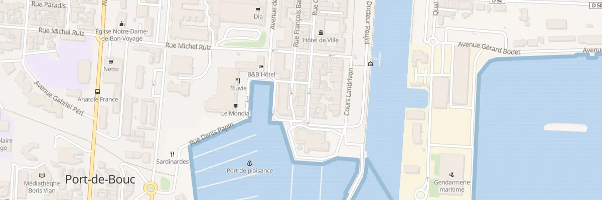 Plan du 58 Rue Gambetta à Port-de-Bouc