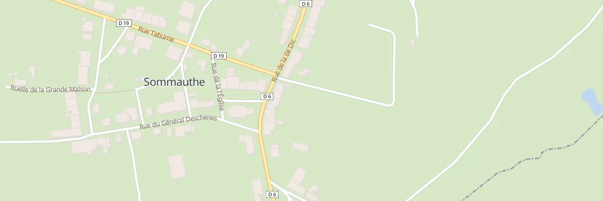Plan du 14 Rue de la 6 Eme Dic à Sommauthe