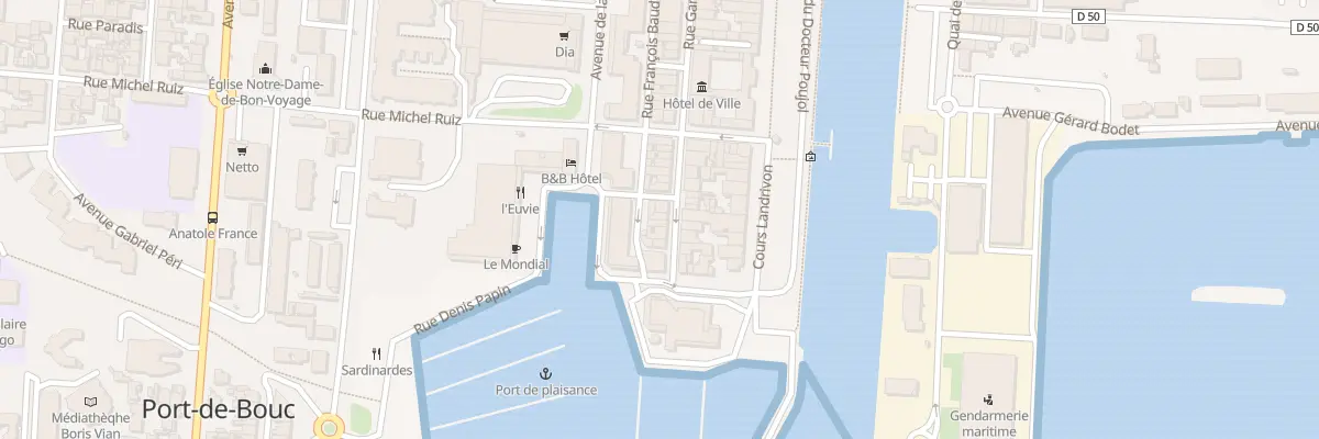 Plan du 54 Rue Gambetta à Port-de-Bouc