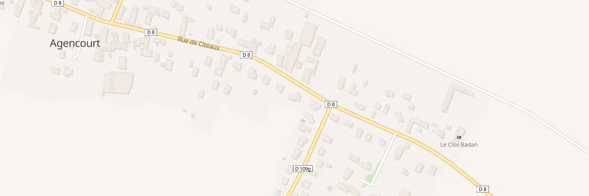Plan du 32 Rue de Citeaux à Agencourt