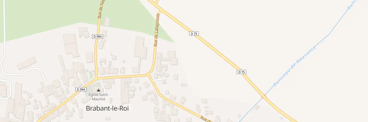 Plan du 4 Rue de Laheycourt à Brabant-le-Roi