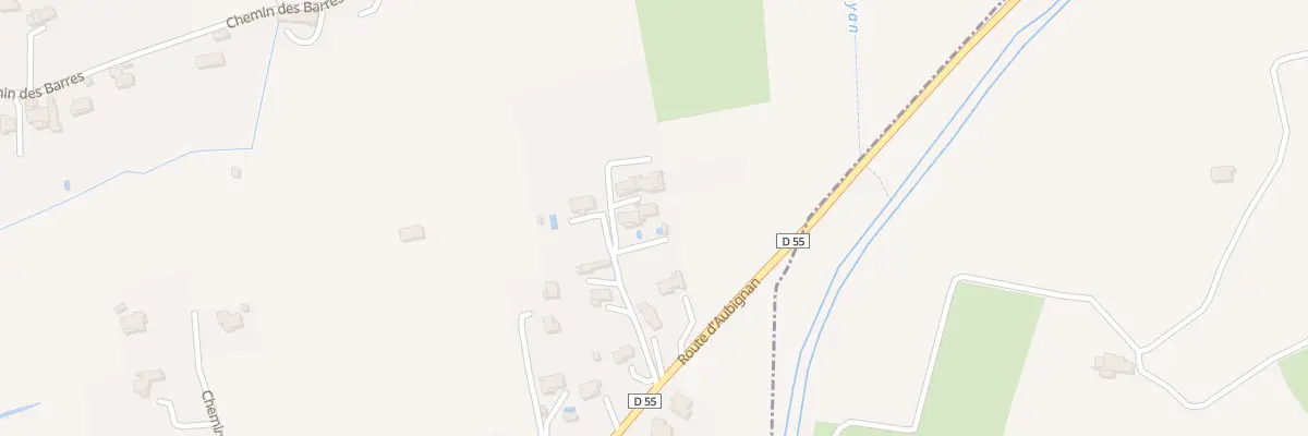 Plan du 7050 Rte d’Aubignan à Sarrians