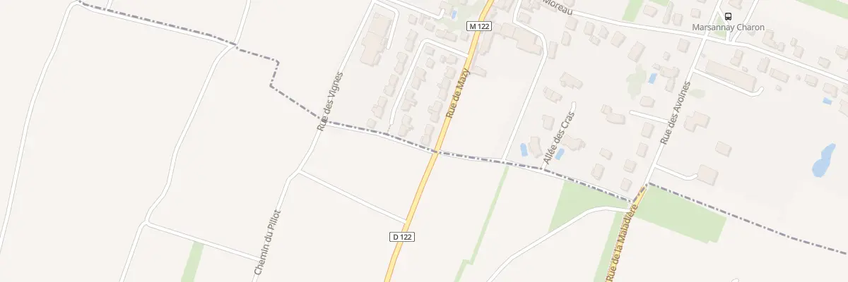 Plan du 1 Rue de Mazy à Marsannay-la-Côte