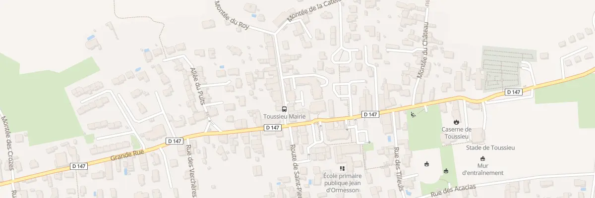 Plan du 4 Mte du Roy à Toussieu