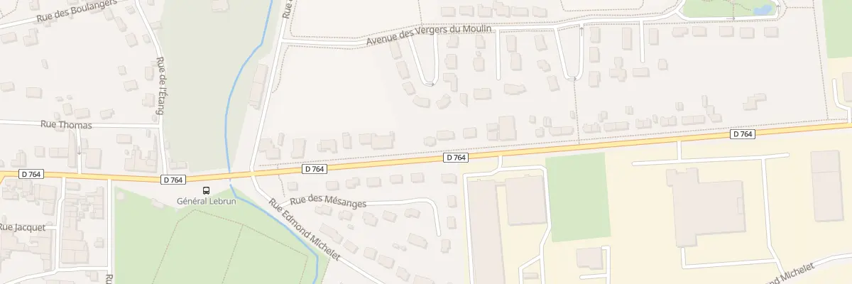 Plan du 5096 Rue Henri Dunant à Bazeilles