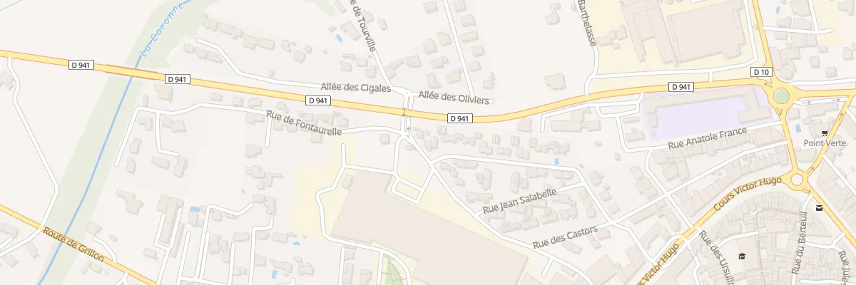 Plan du 16 Rue de Tourville à Valréas