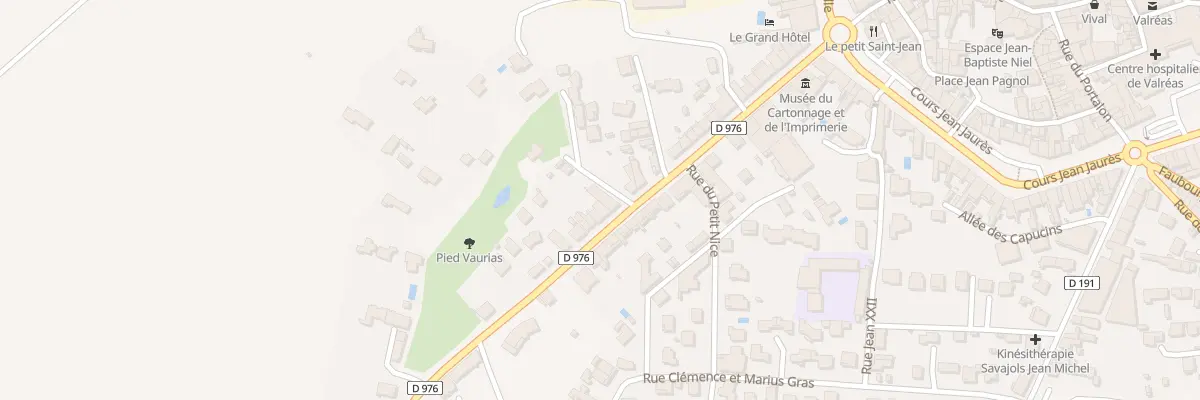 Plan du 48 Av Mal Foch à Valréas