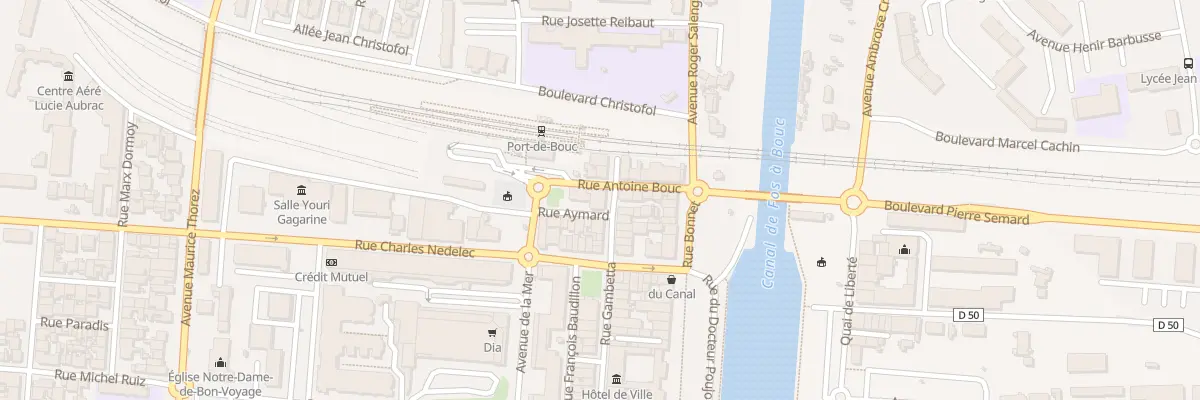 Plan du 8B Rue Gambetta à Port-de-Bouc