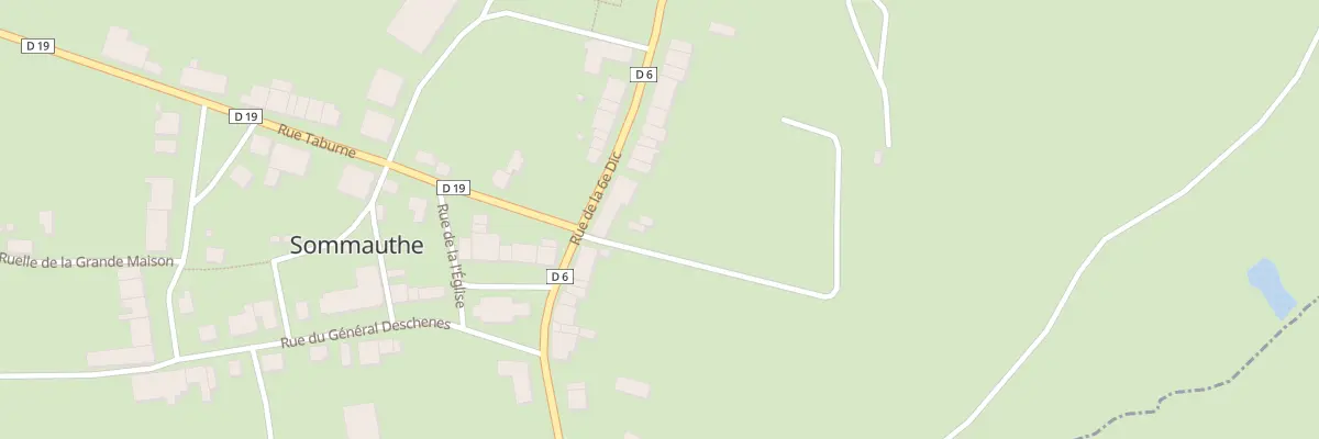 Plan du 20 Rue de la 6 Eme Dic à Sommauthe