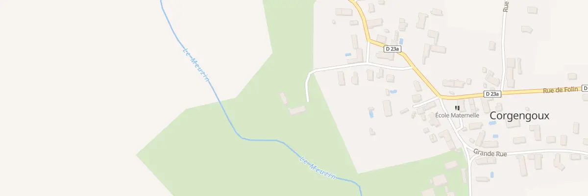 Plan du 11 Rue des Tilleuls à Corgengoux