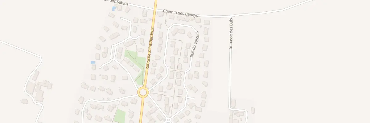 Plan du 31 Rue du Vercors à Granges-les-Beaumont