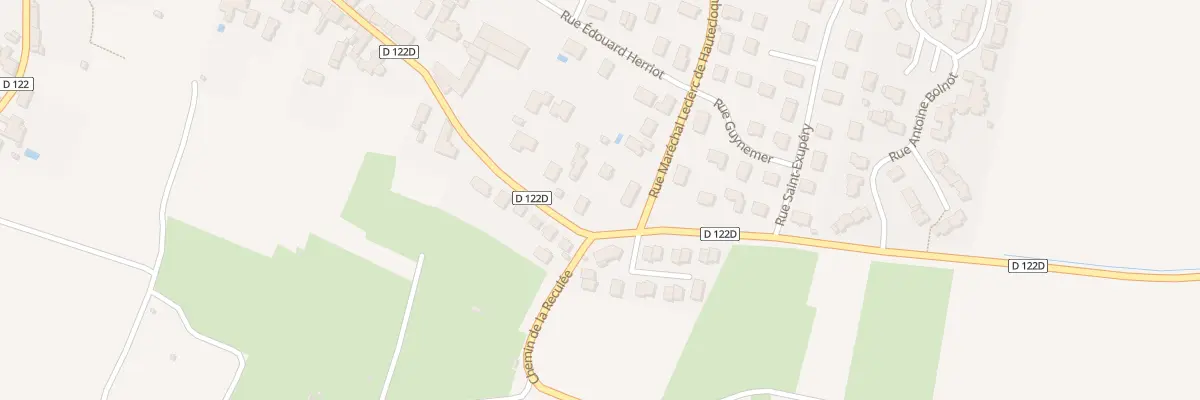 Plan du 43 Rue Jean Jaurès à Couchey