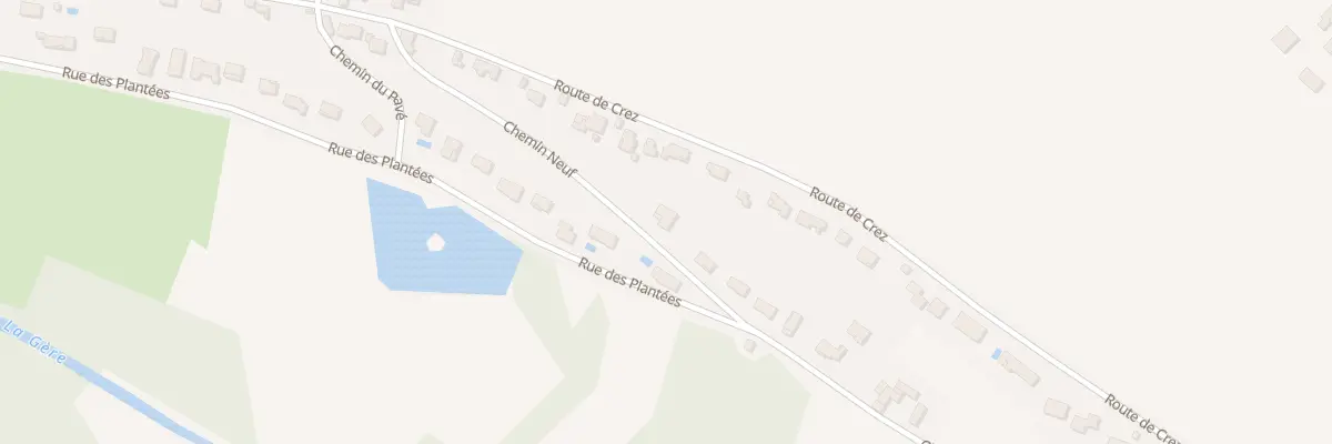 Plan du 251 Che Neuf à Eyzin-Pinet