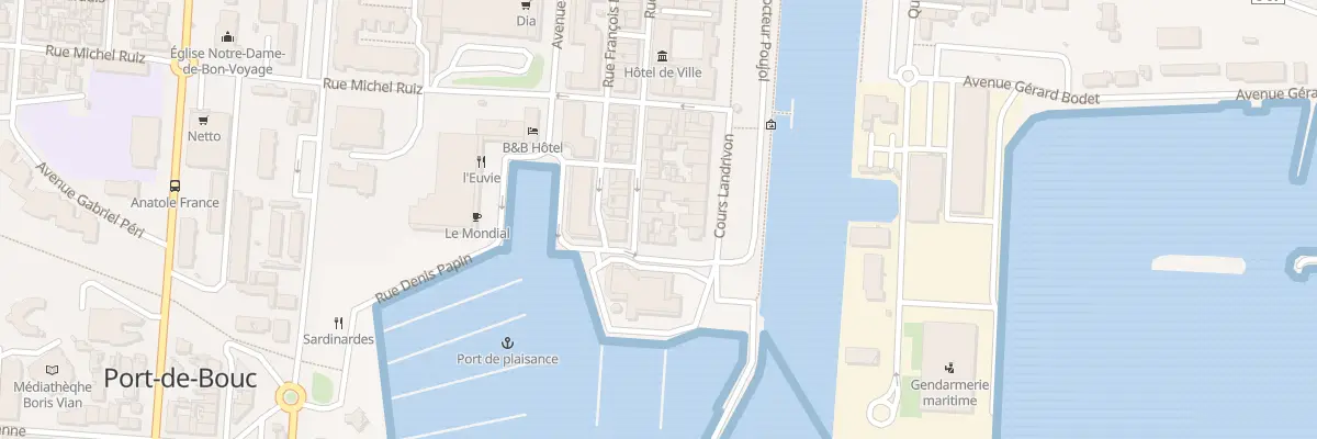 Plan du 63 Rue Gambetta à Port-de-Bouc