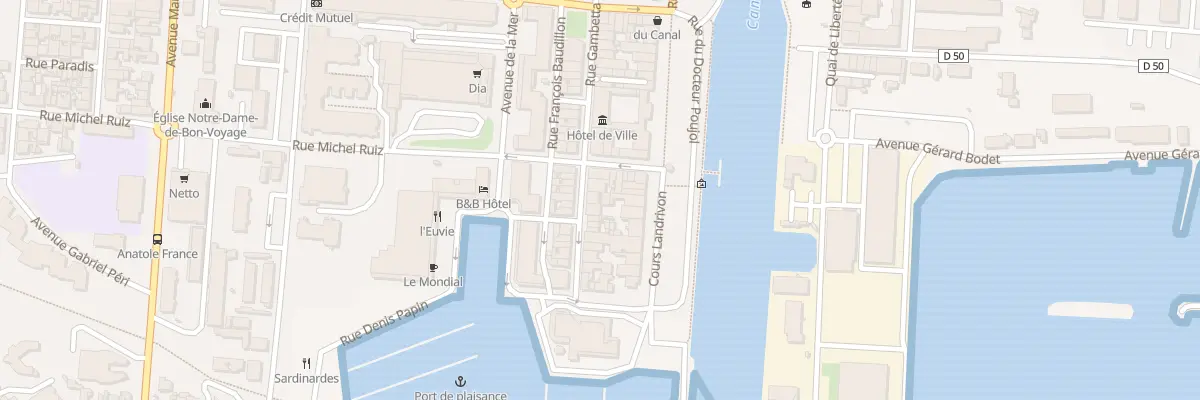 Plan du 43 Rue Gambetta à Port-de-Bouc