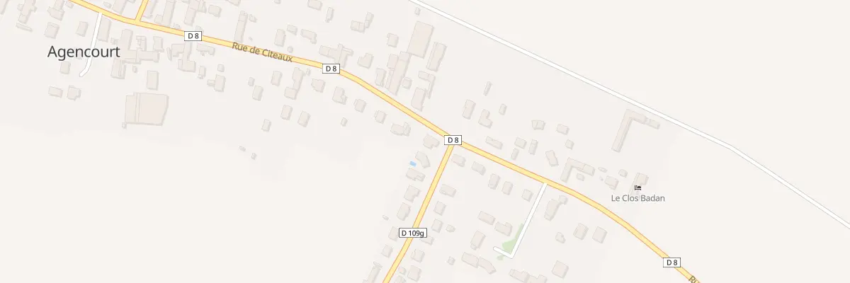 Plan du 2 Rue Machot à Agencourt