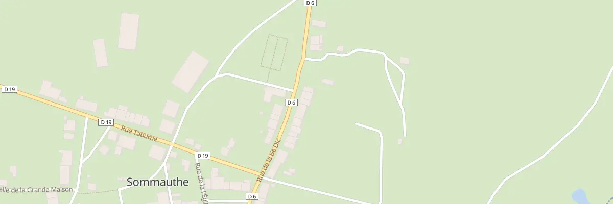 Plan du 40 Rue de la 6 Eme Dic à Sommauthe