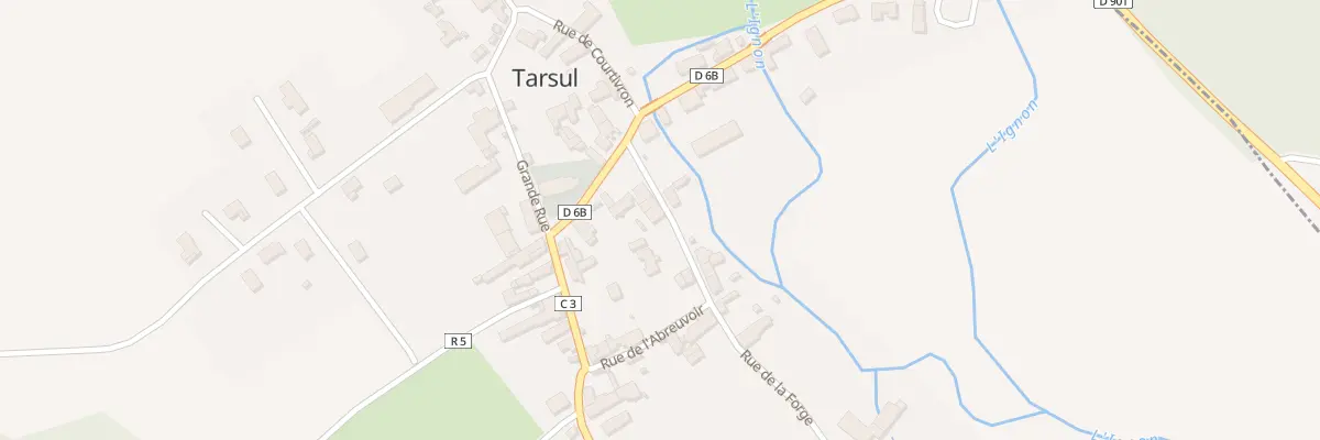 Plan du 2 Rue de la Forge à Tarsul